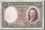 Spanien 25 Pesetas Geldschein, 1931-04-25, S -