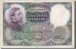 Spanien 50 Pesetas Geldschein, 1931-04-25, SGE -