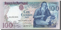 Portugal 100 Escudos Geldschein, 1980-09-02, UNZ -