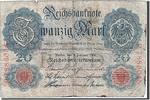 Deutschland 20 Mark Geldschein, 1914-02-19, KM:46b, SGE -