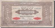 Polen 50,000 Marek Geldschein, 1922-10-10, KM:33, SS+ -