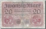 Deutschland 20 Mark Geldschein, 1918-02-20, KM:57, SGE -