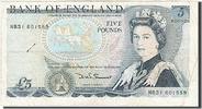 Großbritannien 5 Pounds Geldschein, 1987-1988, KM:378e, S -