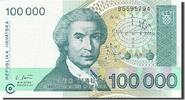 100,000 Dinara 1991-1993 Kroatien Geldschein, 1993-05-30, KM:27A, UNZ UNZ