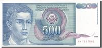 Jugoslawien 500 Dinara Geldschein, 1990-03-01, KM:106, UNZ -