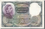 Spanien 50 Pesetas Geldschein, 1931-04-25, KM:82, SS -