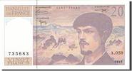 Frankreich 20 Francs Geldschein, 1997, UNZ-, Fayette:66 ter.2, KM:151i -