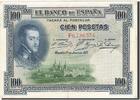 Spanien 100 Pesetas Geldschein, 1925-07-01, KM:69c, S+ -