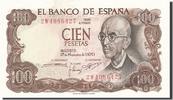 Spanien 100 Pesetas Geldschein, 1970-11-17, KM:152a, UNZ- -