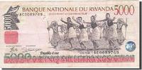 Ruanda 5000 Francs Geldschein, 1998-12-01, KM:28a, SS -