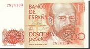 Spanien 200 Pesetas Geldschein, 1980-09-16, KM:156, UNZ -