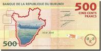 Burundi 500 Francs Geldschein, 2015.01.15, UNZ -
