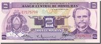 Honduras 2 Lempiras Geldschein, 1976-09-23, KM:61, UNZ -