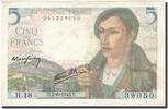 Frankreich 5 Francs Geldschein, 1943-06-02, VZ, Fayette:5.1, KM:98a -