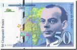 Frankreich 50 Francs Geldschein, 1992, VZ, Fayette:72.1a, KM:157a -