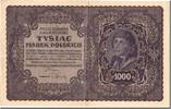 Polen 1000 Marek Geldschein, 1919-08-23, KM:29, SS+ -