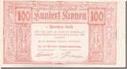 AUSTRIAN STATES 100 Kronen 1918 Geldschein, 1918-11-11, KM:S105a, UNZ-