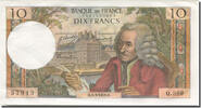 Frankreich 10 Francs Voltaire, 1970-03-05, UNZ-, Fayette:62.43, KM:147c -