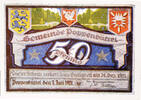 Deutschland 50 Pfennig Geldschein, Poppenbüttel, parc, 1921 UNZ- Mehl:1068.1 -