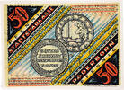 Deutschland 50 Pfennig Geldschein, Paderborn, cheval, 1921 UNZ- Mehl:1043.3 -