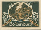 Deutschland 50 Pfennig Geldschein, Boizenburg, village, 1922 UNZ- Mehl:134.1 -