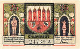 Deutschland 25 Pfennig Geldschein, Zerbst, Maison 1921-07-01, UNZ- Mehl:1469.2 -