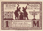 Deutschland 1 Mark Geldschein, Paderborn, Eglise 1921-11-10, UNZ- Mehl:1043.5 -