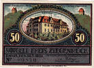 Deutschland 50 Pfennig Geldschein, Krölpa, 50 Pfennig courthouse 1921 UNZ- Mehl:745.1 -