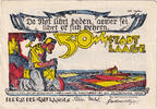 Deutschland 50 Pfennig Geldschein, Laage, paysage 1922-02-28, SS Mehl:1754.1 -