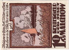 Deutschland 10 Pfennig Geldschein, malchow, voilier 1922-05-31 UNZ- Mehl:863.1 -