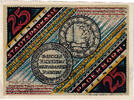 Deutschland 25 Pfennig Geldschein, Paderborn, Blason, 1921 UNZ- Mehl:1043.3 -