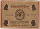 Deutschland 25 Pfennig Geldschein, Weimar, Lion, 1921 VZ Mehl:1398.1a -
