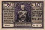 Deutschland 150 Pfennig Geldschein, Stolp, Bataille, UNZ-, Mehl:1275.5a -