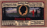 Deutschland 50 Pfennig Geldschein, Schierke, Maison 1921 UNZ- Mehl:1179.1a -
