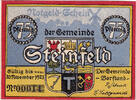 Deutschland 75 Pfennig Geldschein, Steinfeld, Blason 1921 UNZ- Mehl:1262.5 -