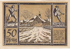 Deutschland 50 Pfennig Geldschein, Auma, hiver 1921-11-01, UNZ- Mehl:55.4a -