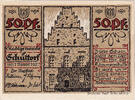 Deutschland 50 Pfennig Geldschein, Schuttorf, personnage 1921 UNZ- Mehl:1202.1 -