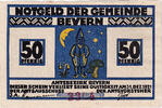 Deutschland 50 Pfennig Geldschein, Bevern, champs 1921-12-31, UNZ- Mehl:97.1a -