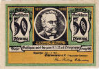 Deutschland 50 Pfennig Geldschein, Speicher, ruine, 1922 VZ Mehl:1248.1 -
