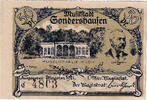 Deutschland 50 Pfennig Geldschein, Sondershausen, 50 Pfennig 1921, UNZ- Mehl:1241.4a -