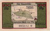 Deutschland 1 Mark Geldschein, Königsaue, carte 1920-06-10, UNZ- Mehl:721.1a -