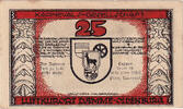 Deutschland 25 Pfennig Geldschein, Damme, arbre, VZ, Mehl:255.1a -