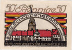 Deutschland 50 Pfennig Geldschein, Deutschland Schoppenstedt 50 Pfennig réunion 1921 UNZ- Mehl:1199.1a -