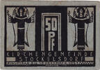 Deutschland 50 Pfennig Geldschein, Stockelsdorf, Maison, 1921 VZ Mehl:1271.1 -