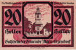 Österreich 20 Heller Geldschein, Enzersdorf, Eglise 1920 UNZ- Mehl:FS 582a -