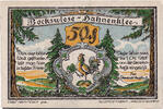 Deutschland 50 Pfennig Geldschein, Bockswiese, lac 1922-10-01, UNZ- Mehl:131.1 -