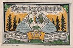 Deutschland 75 Pfennig Geldschein, Bockswiese, Forêt 1922 UNZ- Mehl:131.1 -