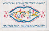 Deutschland 70 Pfennig Geldschein, Bokel, mariage 1921-12-31, UNZ- Mehl:135.1a -