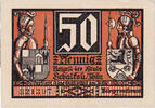 Deutschland 50 Pfennig Geldschein, Schalkau, chevalier, 1921 UNZ- Mehl:1171.1 -