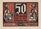 Deutschland 50 Pfennig Geldschein, Schalkau, Blason 1921 UNZ- Mehl:1171.1 -